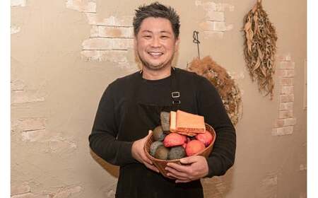 【定期便/6ヶ月】小野寺シェフの手作り3色パン バンズ12個セット A　岩手県北上市　アリーブ　G0028