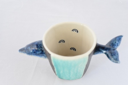 イルカカップ(1個)珈琲・お茶・焼酎などお楽しみください！