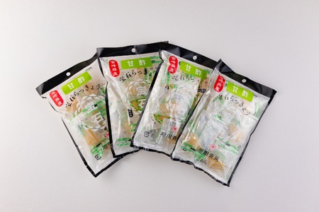 宝石らっきょう 甘酢(個包装セット) 280g(70g×4袋)