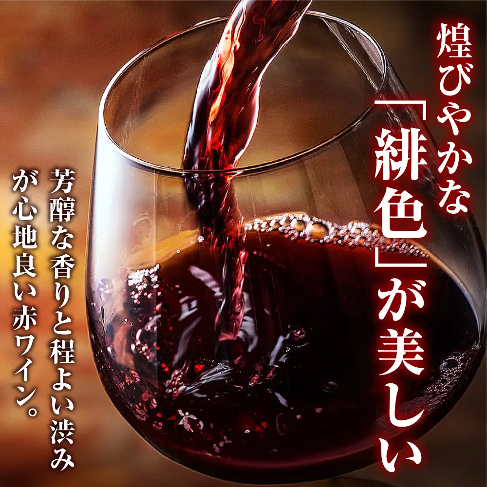 ワイン【6回定期便】緋（あけ）赤 定期便 [APAZ059]