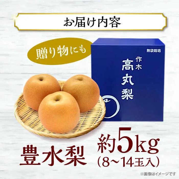 梨 豊水 5kg APBU002 梨 フルーツ