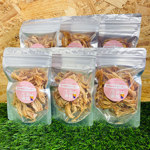 ペットフード  鶏のむね肉ジャーキー(30g×6袋) 犬 猫 おやつ 鶏 鶏肉 むね肉 ジャーキー 国産 広島 安芸高田市