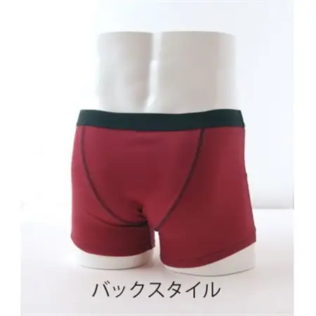 吸水付き ボクサーパンツ 10cc LLサイズ (赤パンツ) 尿漏れパンツ 男性用 (メンズ)【1602616】
