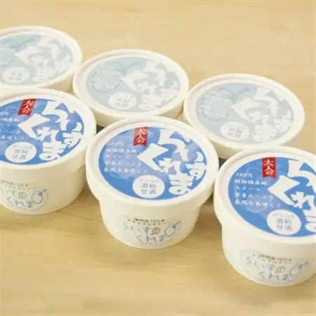 北海道帯広市　フローズン甘酒[らいすくれま]贅沢甘酒2種　6個セット_菓子・スイーツ アイス・ジェラート  _【配送不可地域：離島】【1550239】