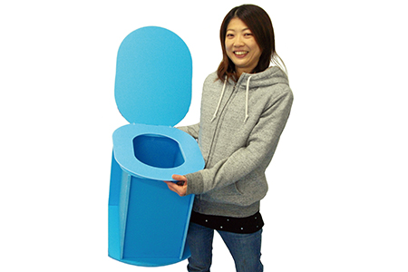 備蓄組立トイレ「タカレットQ」
