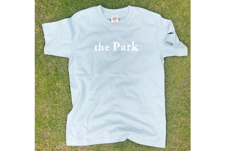 the Park project by isefornia オーガニックコットンTシャツ【Lt.Bluegrey】Lサイズ＆トートバッグセット [0511]