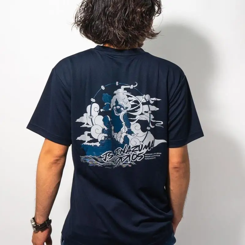 Tシャツ Lサイズ ネイビー 護衛艦いなづま 公式 自衛隊グッズ　