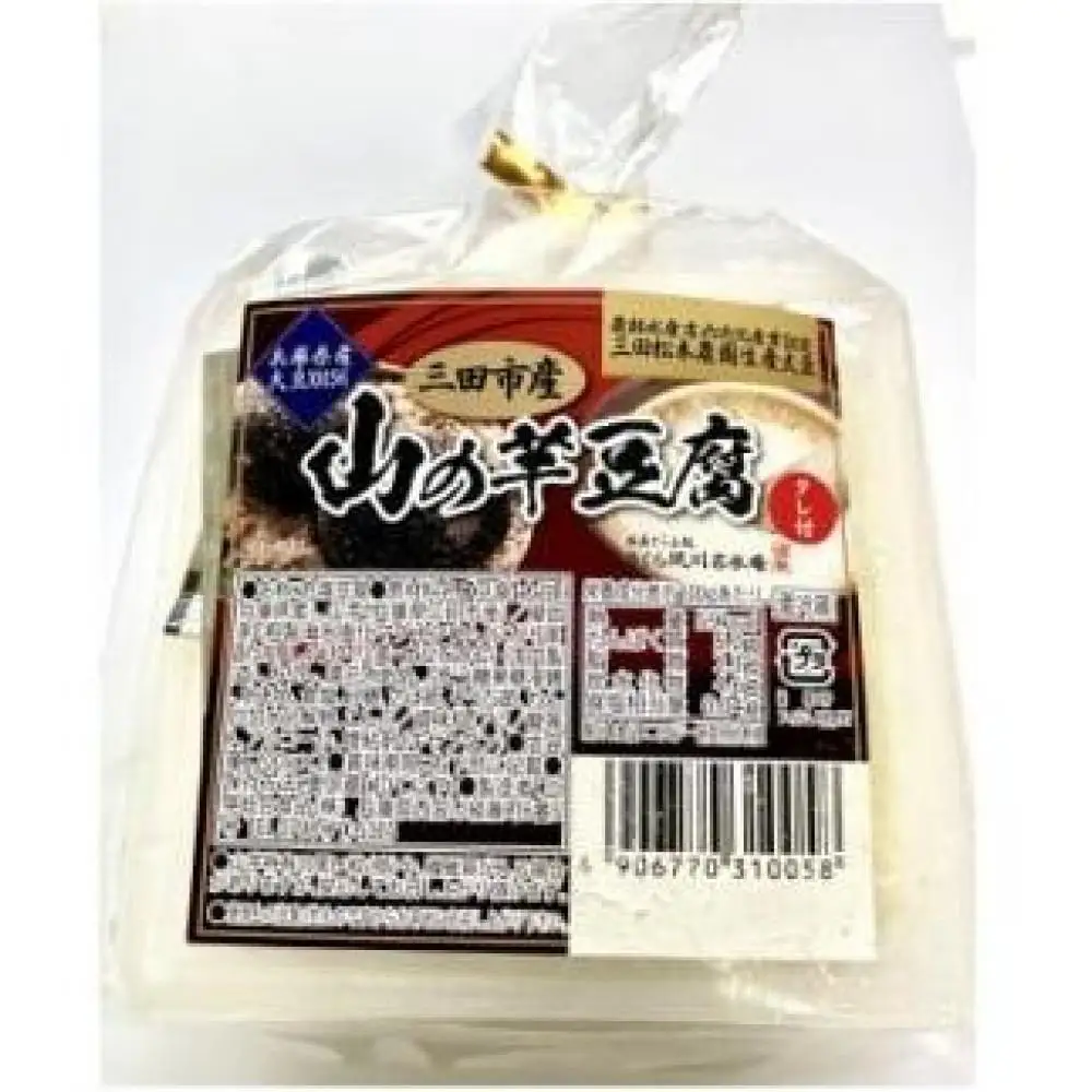 兵庫県産豆腐3点セット(山の芋・黒ゴマ・山椒)400g×6個 豆腐