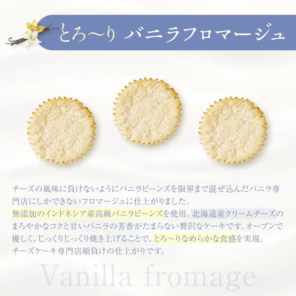 フロマージュ とろーりバニラフロマージュ＜9個入＞