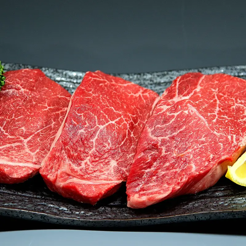 宮城県産 仙台牛 ランプステーキ 500g ( 約170g × 3枚 )【sari002】