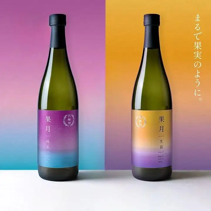 【月桂冠】果月純米/生詰 飲み比べセット(720ml×2本)　リキュール 酒