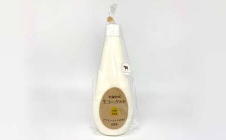 岩瀬牧場ちょっぴり贅沢な「生ヨーグルト」2本 （加糖） ヨーグルト 生乳100％ ブラウンスイス 岩瀬牧場 ふるさと納税 福島県 鏡石町 F6Q-279