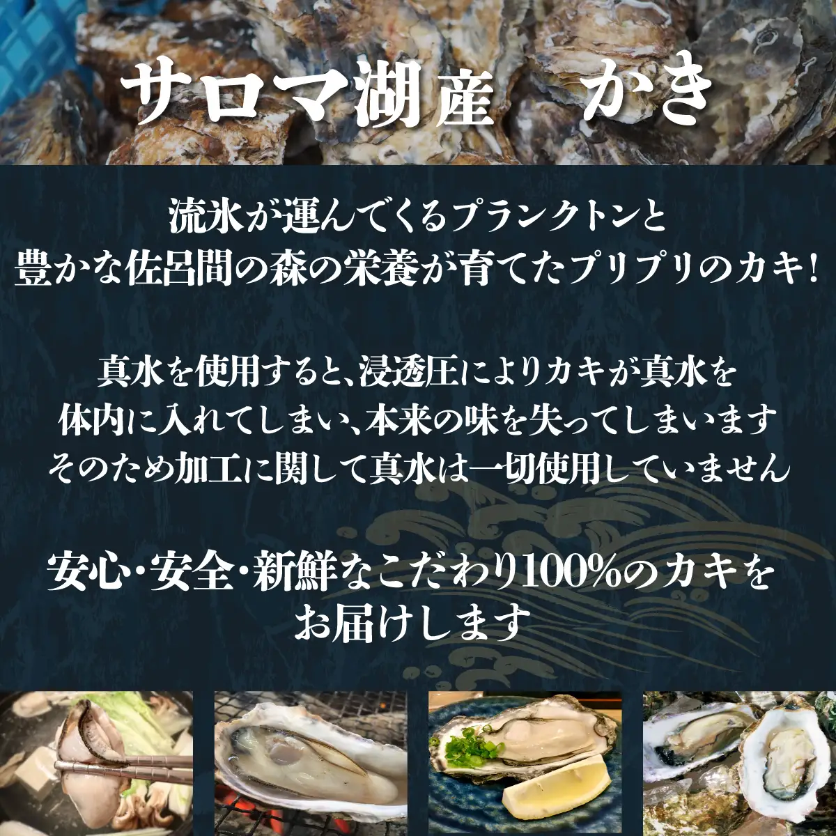 【先行受付】カキ 殻付き2年貝 約2.5kg・むき身1年貝 400g セット 佐呂間産 ［4回定期便］（10月中旬以降順次発送開始予定） SRMA011