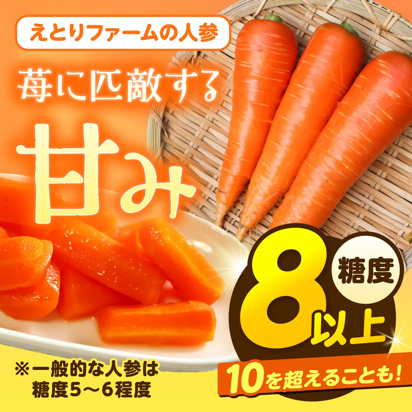 【先行予約】北海道にんじん 1kg(土付き)にんじん [BEBA001]