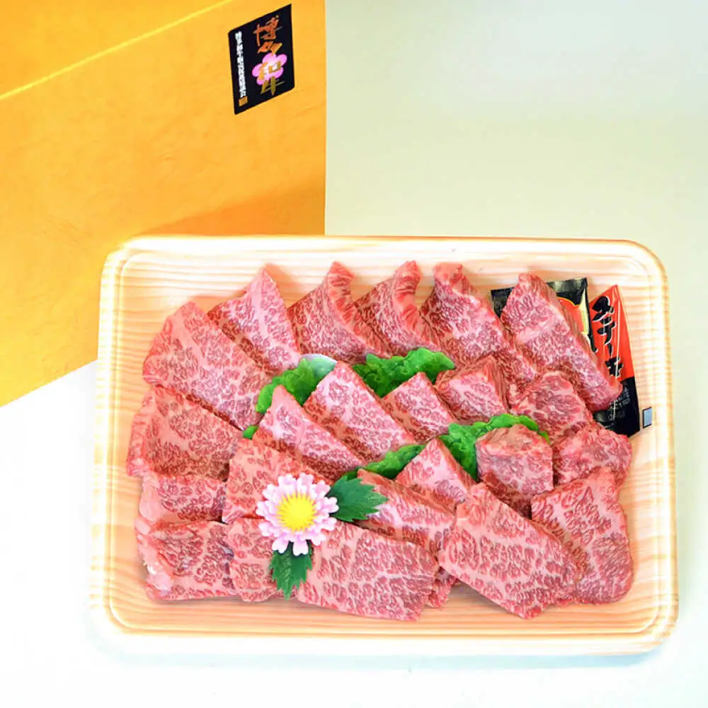 【化粧箱入】【A4~A5】博多和牛 肩ロースミニステーキ400g (ソース・塩胡椒付) [BGAC002]すてーき