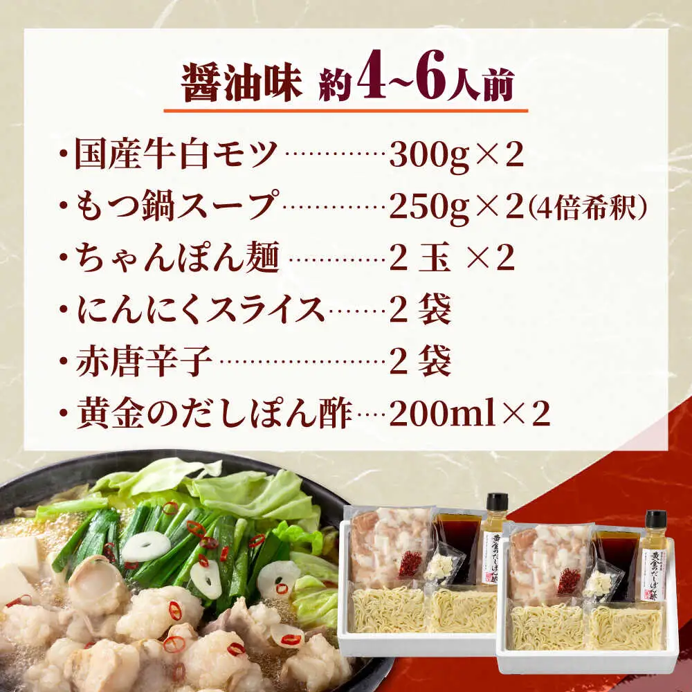 【厳選国産牛使用】博多もつ鍋 食べ比べパーティーセット(味噌味・醤油味)[BGAI026] モツナベ 食べ比べ