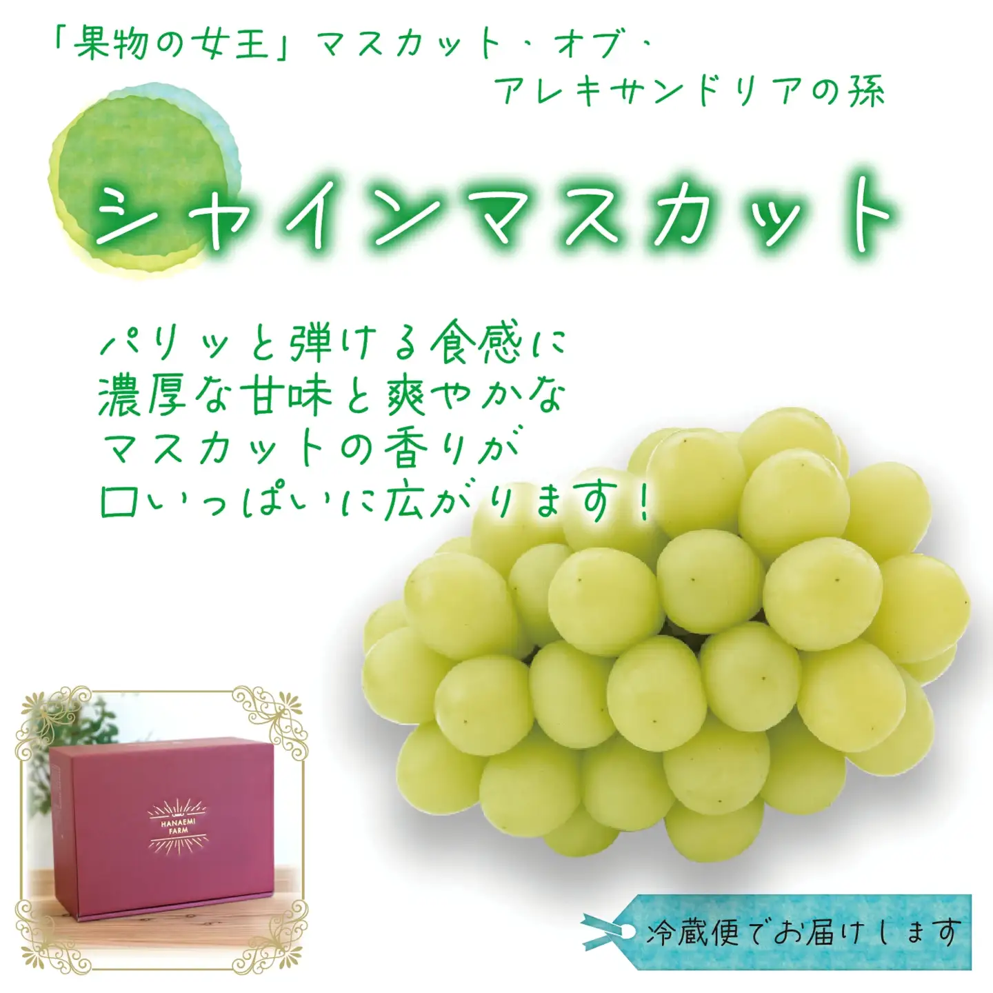 ぶどう 岡山県産ぶどう詰め合わせ シャインマスカット入り2kg（4房） 【hana019-02】