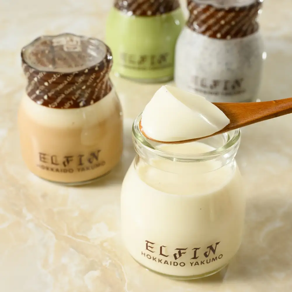 プリン4種セット100g×8個　元山牧場直営店『ELFIN』