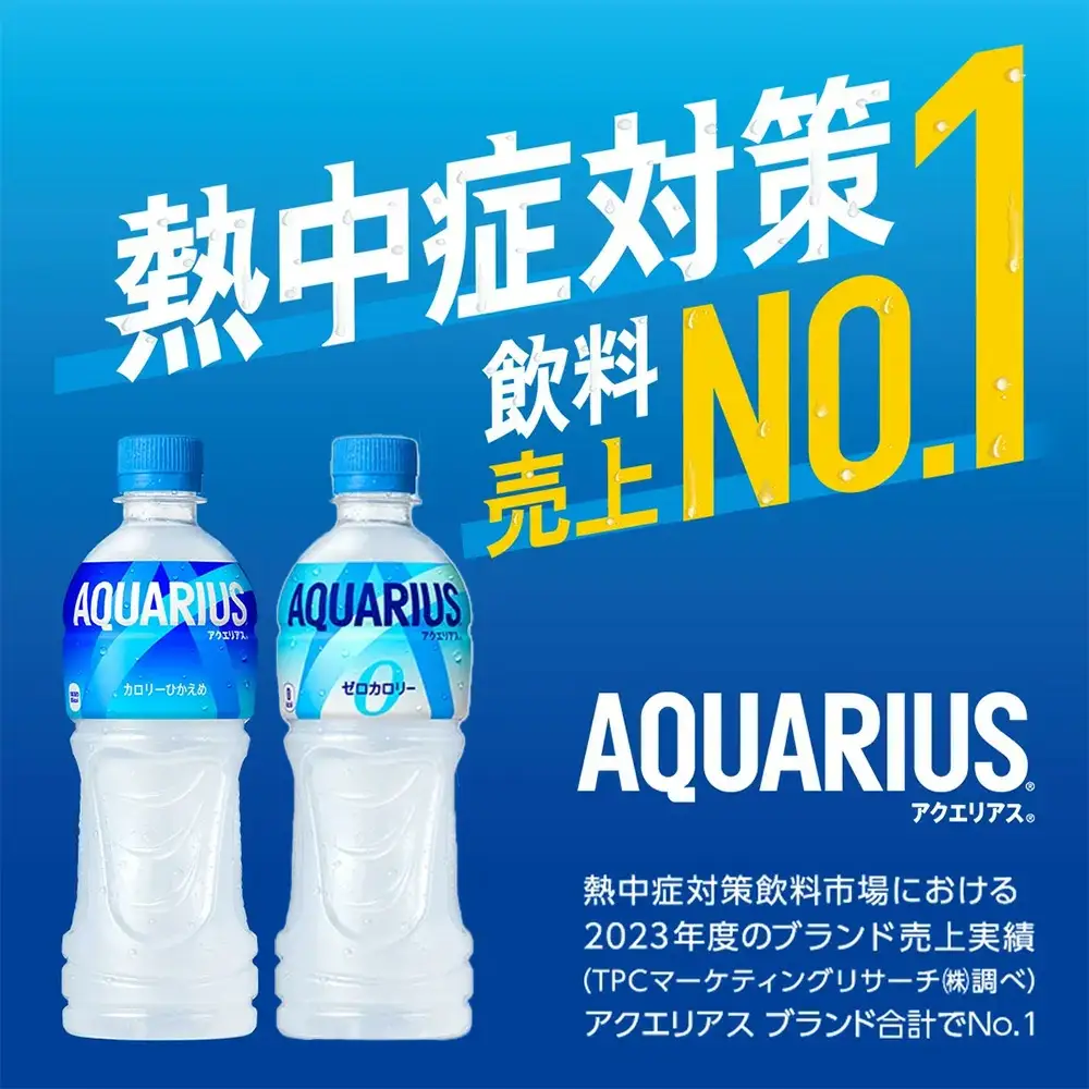 【5か月連続お届け】アクエリアスゼロ　500ml PET×24本　【04301-0662】