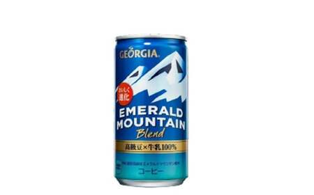 【6か月連続お届け】ジョージアエメラルドマウンテンブレンド　185ml 缶×30本　【04301-0709】