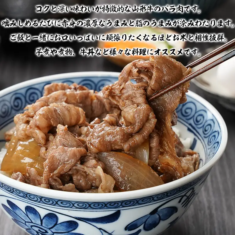 山形牛 切り落とし 300g FZ26-837