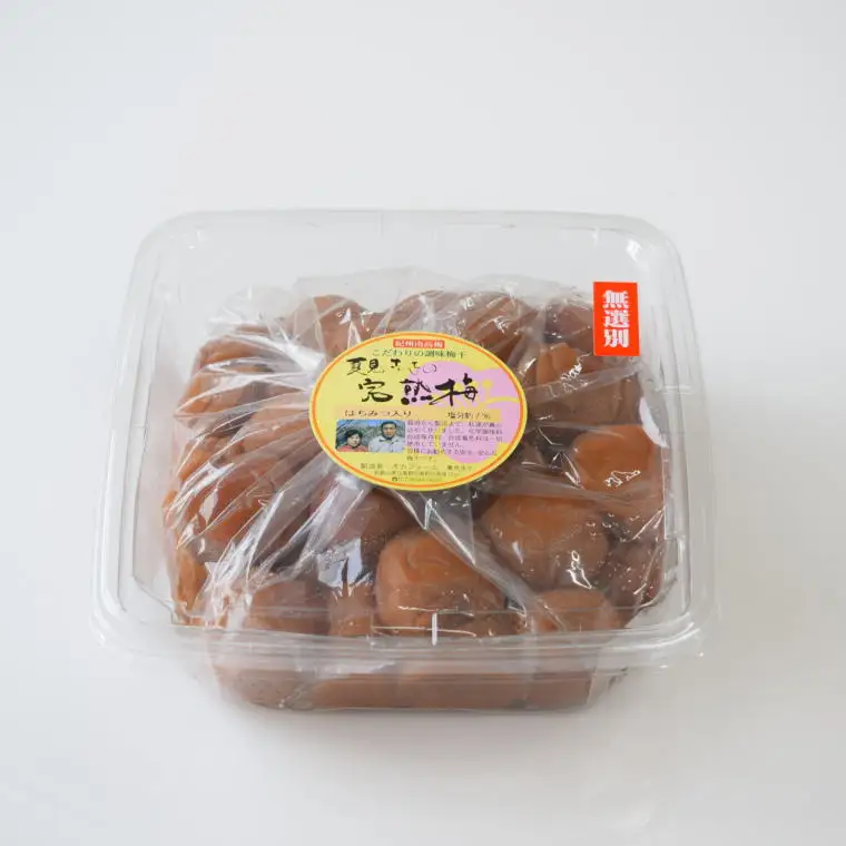 紀州南高梅使用 はちみつ うす塩味 完熟梅干し 無選別 約800g / 和歌山 梅干し 紀州南高梅 南高梅 梅干 梅 うめ 肉厚 お米 おにぎり 焼酎 梅酒 健康詰【tec984】