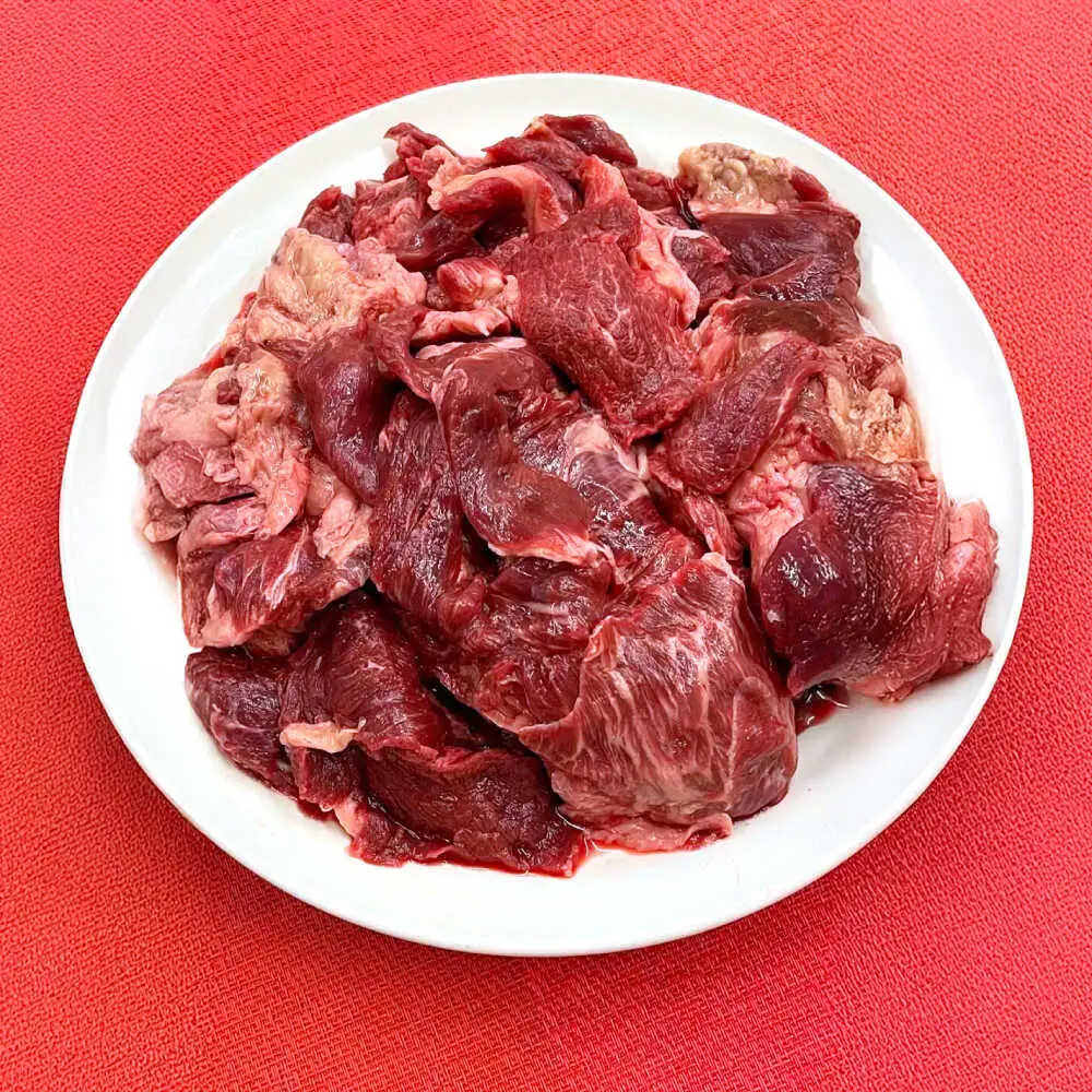 【全12回定期便】ペット用 馬肉 切り落とし (2kg)  ペットフード 馬肉 [AYCT003]