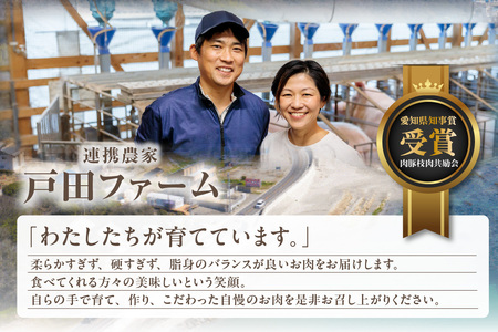 戸田ファーム 知多豚 小間切れ 500g×4パック（計2.0kg）│豚肉 小間切れ 新鮮 美味しい 肉 豚 冷凍 国産 小分け