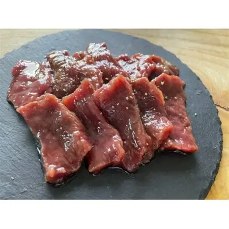 焼肉用鹿肉スライス200g×2【配送不可地域：離島】【1587348】