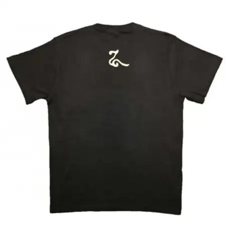 手描きTシャツ 仏画 六地蔵 黒 (半袖 Sサイズ)【1615571】