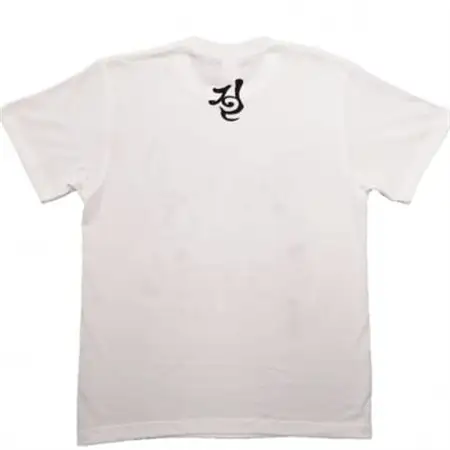 手描きTシャツ 仏画 弁財天 白 (半袖 XLサイズ)【1615629】