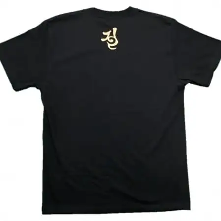手描きTシャツ 仏画 弁財天 黒 (半袖 Lサイズ)【1615642】