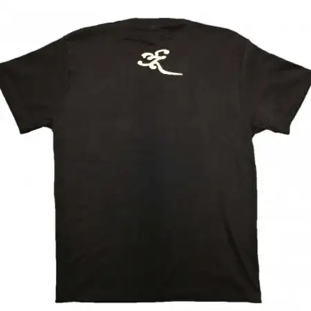 手描きTシャツ 仏画 薬師如来 黒 (半袖 Lサイズ)【1615670】