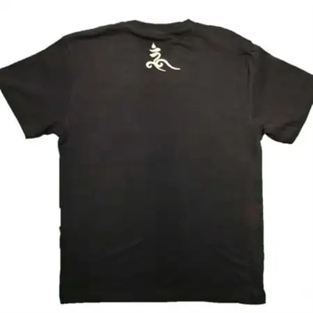 手描きTシャツ 仏画 馬頭観音 黒 (半袖 XLサイズ)【1615712】