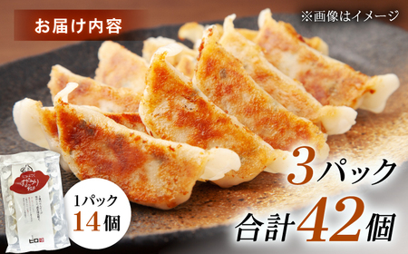 【3パック】餃子屋ヒロの がっつりにんにく餃子 ぎょうざ [BDAS004-2]