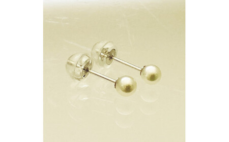 1731 アコヤ真珠3.5mm　K14WG スタッドピアス  アコヤ真珠 3.5ｍｍ K14WG スタッドピアス　パールピアス 真珠ピアス ホワイトゴールド  ベビーパール 小ぶり 上品 フォーマル カジュアル 冠婚葬祭　普段使い 国産 プラチナ