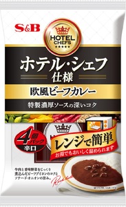 《S&B食品》欧風ビーフカレー　辛口　16食分 (a14-107)