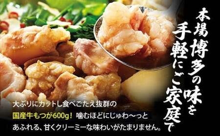 博多もつ鍋やまや もつ鍋セット あごだし醤油味 5-6人前　CS021