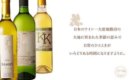 ワイン村 おまかせワイン（白）3本セット（KWV）C5-620