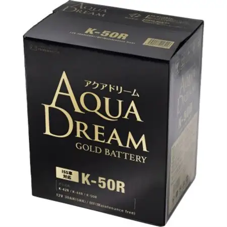 AQUADREAM GOLD 自動車始動用バッテリー ISS車対応  K-50R 1個_家電製品 アウトドア・カー用品  _【配送不可地域：沖縄県】【1608327】