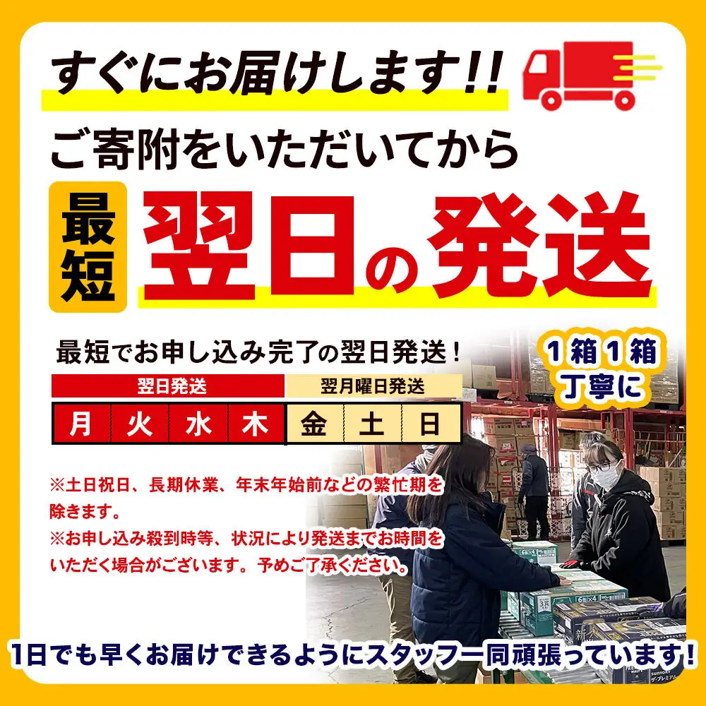 《最短翌日発送》《定期便4ヶ月》サントリー 生ビール ＜350ml×24缶＞