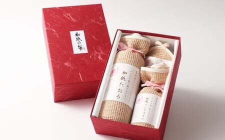 ＜和紙の布＞和紙浴用三点セット