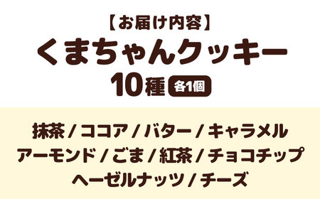 くまちゃんクッキー10枚[AQAB006] クッキー 焼菓子