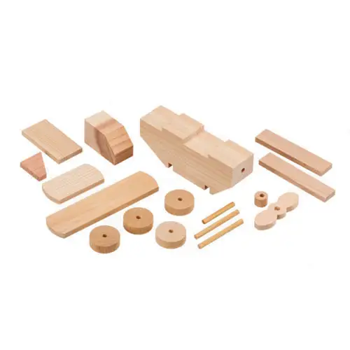 ＭＯＣＣＯ　木の工作キット＜飛行機＞木製玩具  木のおもちゃ 対象年齢６歳から