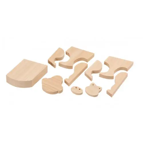 ＭＯＣＣＯ　木の工作キット＜ゴリラ＞木製玩具  木のおもちゃ 対象年齢６歳から