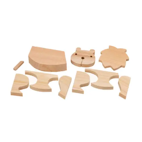 ＭＯＣＣＯ　木の工作キット＜ライオン＞木製玩具  木のおもちゃ 対象年齢６歳から