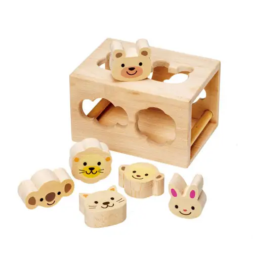 ＭＯＣＣＯ　森のアニマルパズル　木製玩具 木のおもちゃ 対象年齢３歳から | 日本製 プレゼント お祝い 誕生日 知育 木育 出産祝い 誕生日プレゼント 孫お祝い