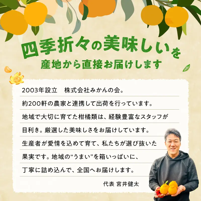 【2026年先行予約】みかん とにかく 小玉 箱込 5kg ( 内容量 4.4kg ) 2Sサイズ以下 秀品 優品 混合 有田みかん 和歌山県産 産地直送 【みかんの会】_MK1040