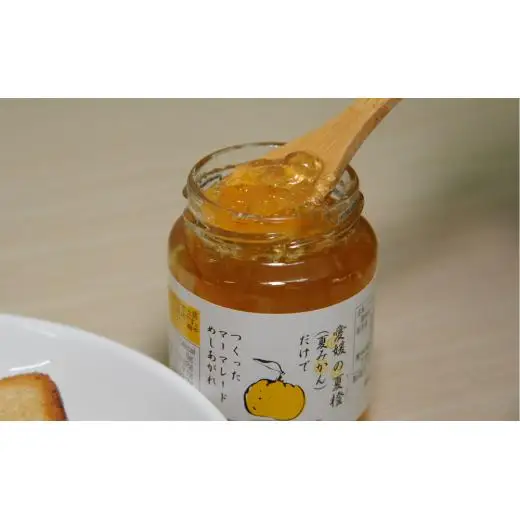 愛媛の夏橙（なつみかん）だけでつくった マーマレード 3個セット