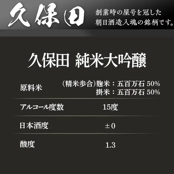 36-87A【720ml×2本】久保田 純米大吟醸